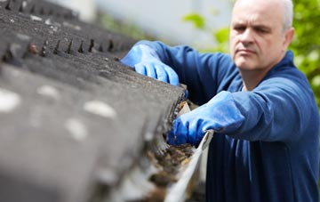 cleaning and inspecting Bedlam Street roofs